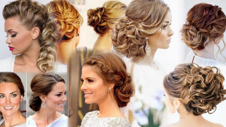 Свадебные прически собранные