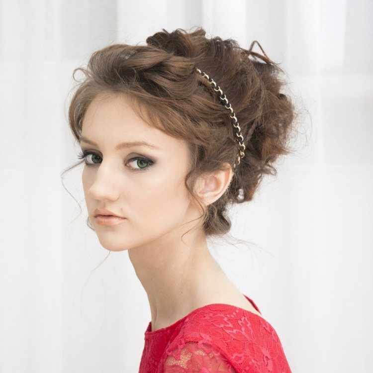 Прически для торжественных случаев