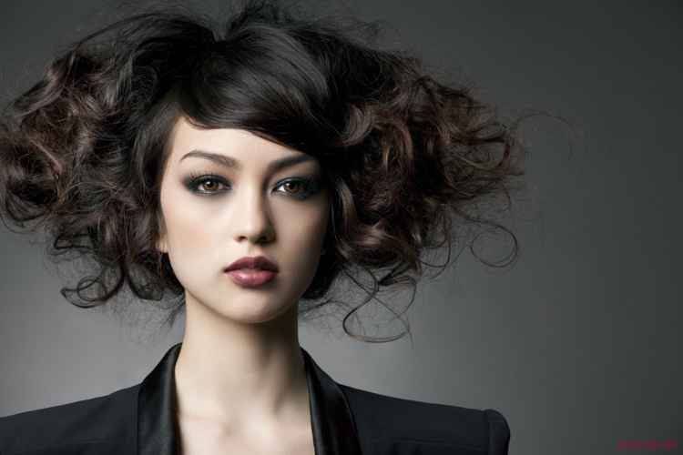 Пышная прическа