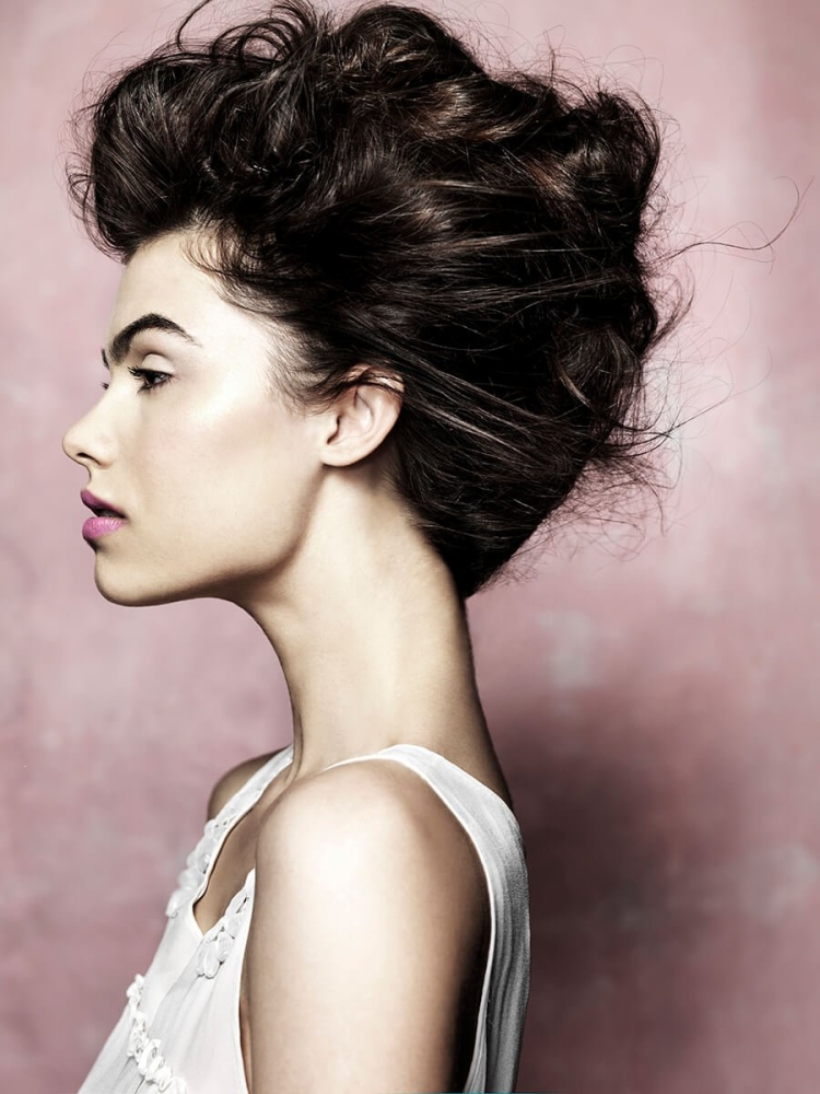 Объемные прически