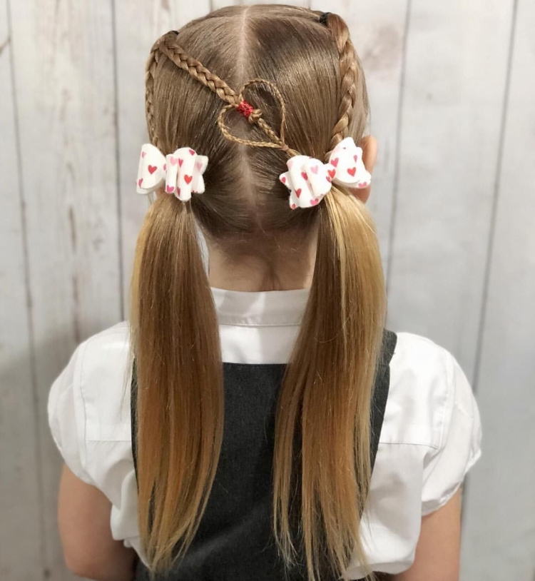 Прически девочке в школу для девочек