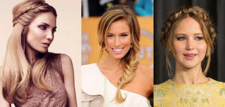 Причёски для лопоухих девушек на длинные волосы