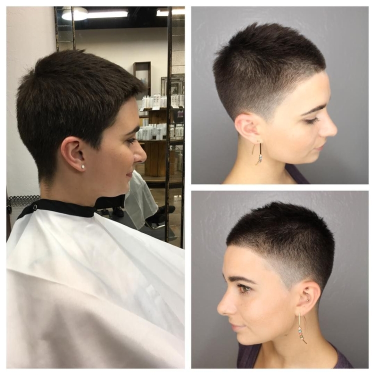 Полубокс стрижка женская с челкой