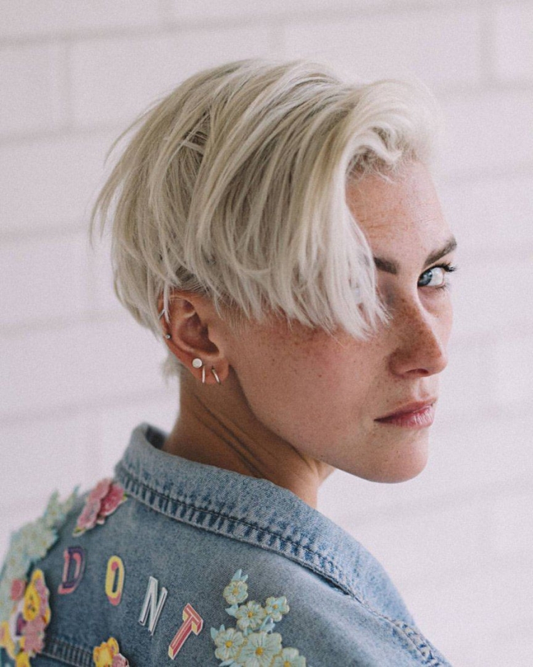 Прическа Пикси Томбой