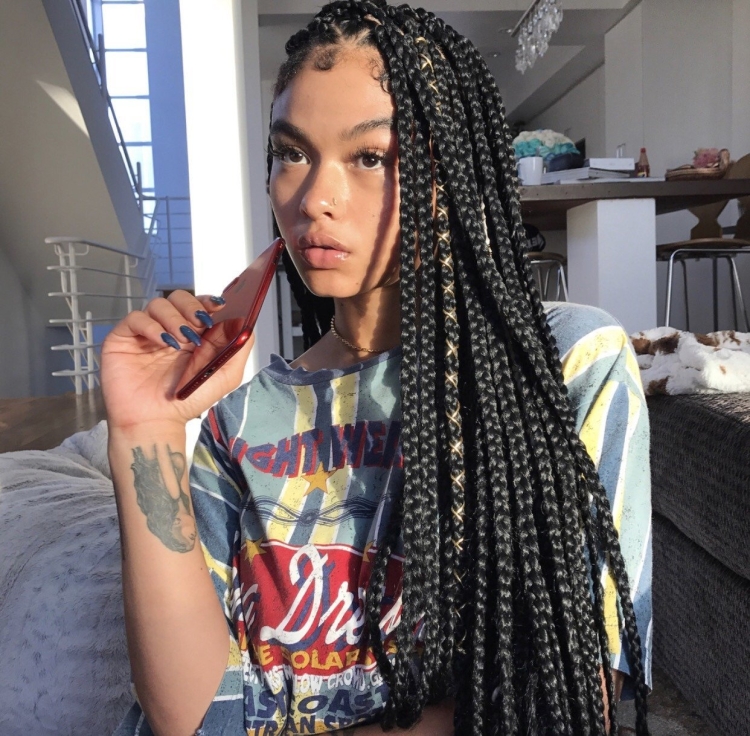 Афрокосы Box Braids
