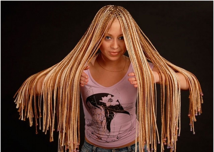 Африканские косички зизи