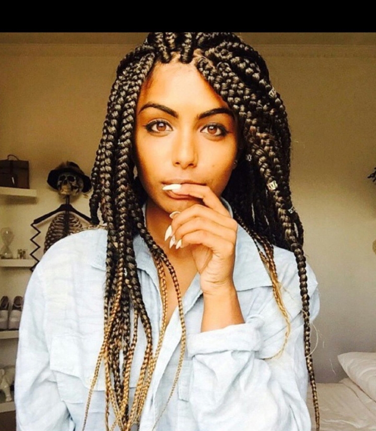 Сенегальские косы на брейды