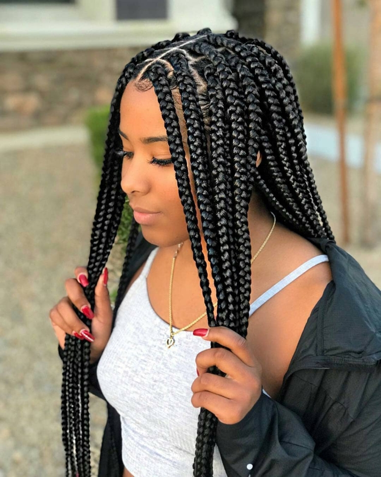 Афрокосы на брейды