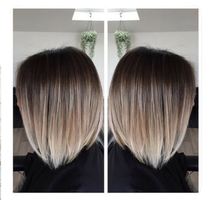 Окрашивание шатуш балаяж на каре