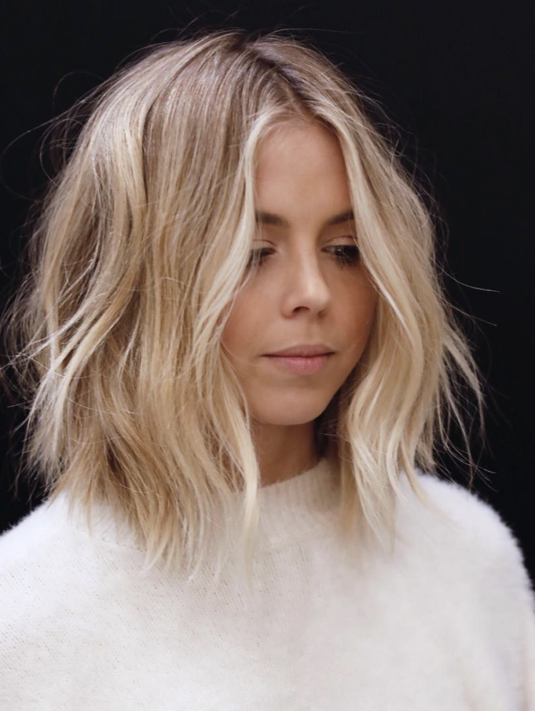 Шатуш на светло русые волосы каре