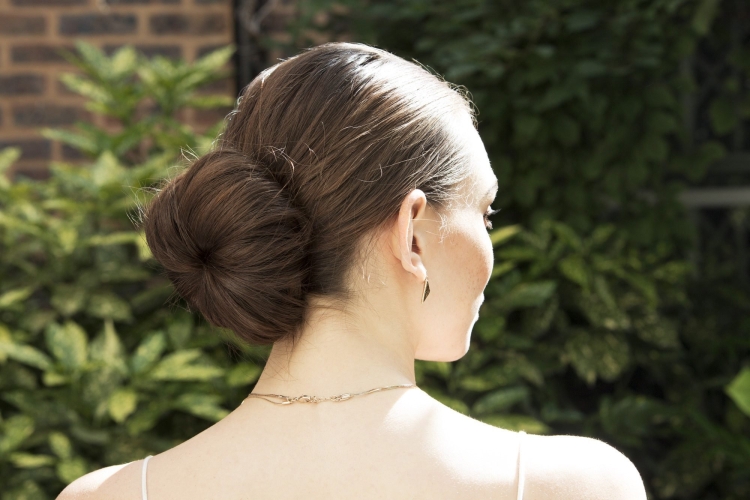 Собранные волосы