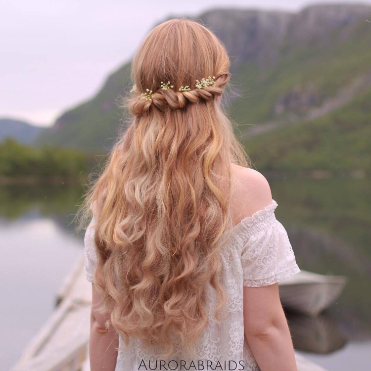 Прическа принцессы