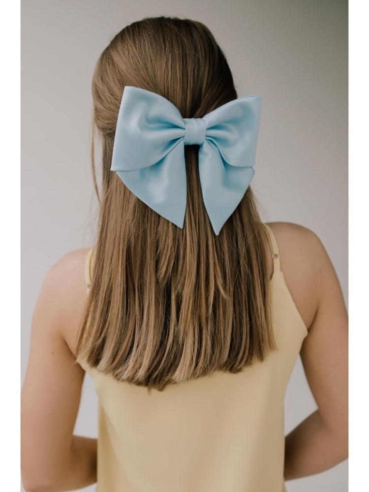 Атласный бант для волос