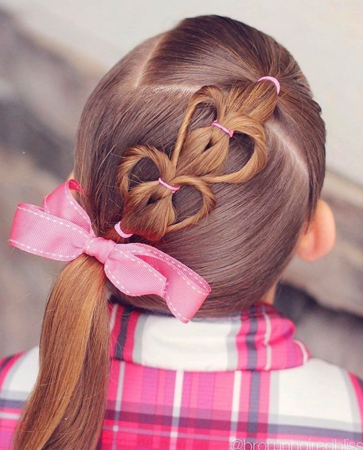 Ежедневные прически для девочек