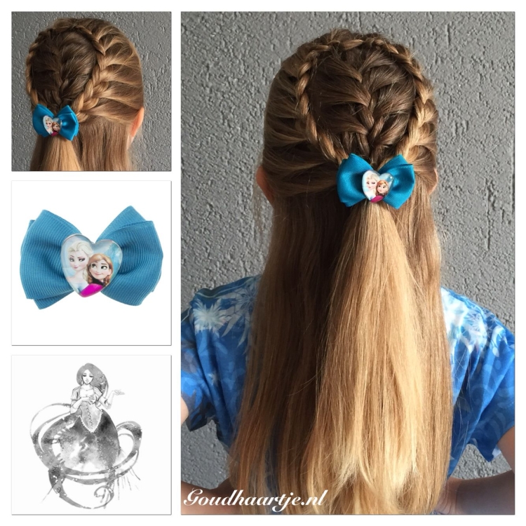 Легкая прическа принцес