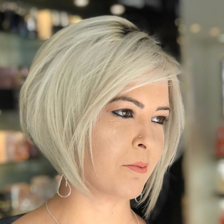 Стрижки для полных женщин 40+