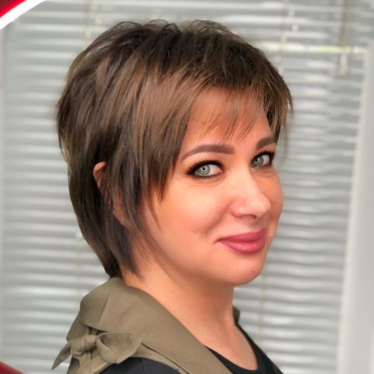 Стрижки для полных женщин после 40