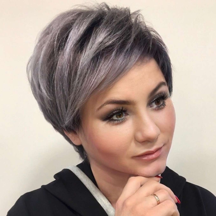 Стильное окрашивание на короткие волосы