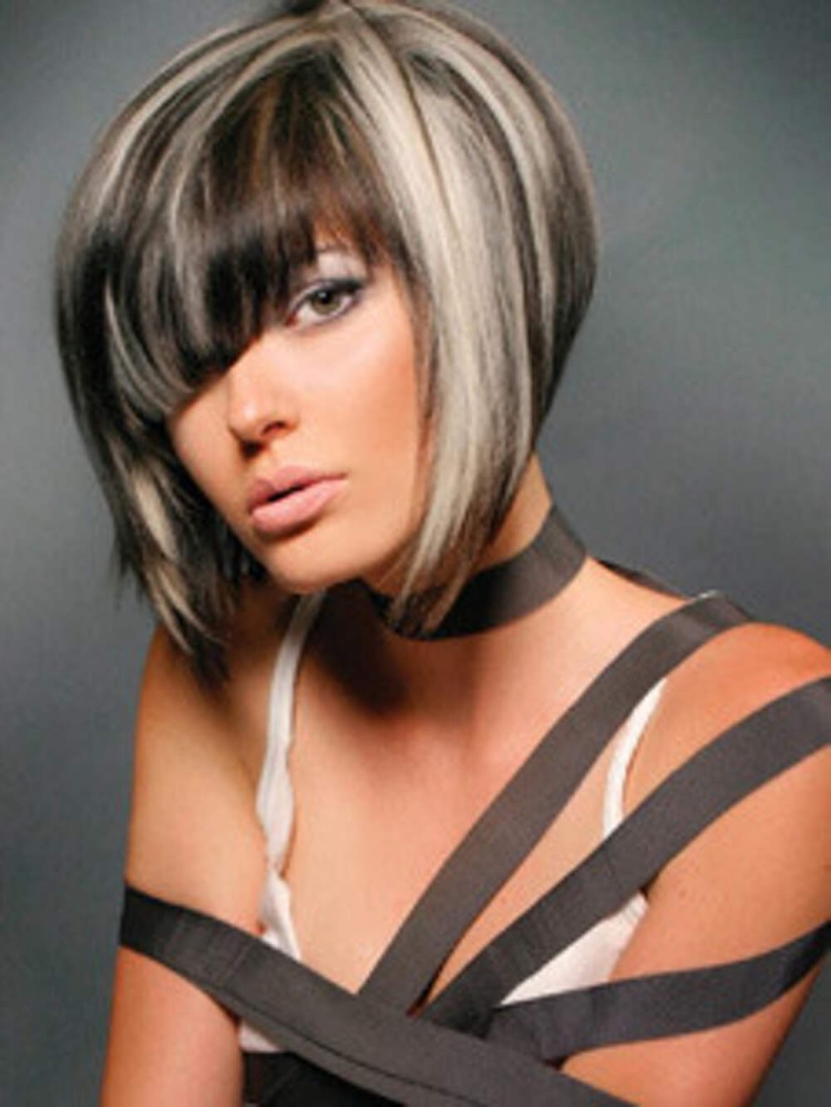 Колорирование Боб каре с челкой