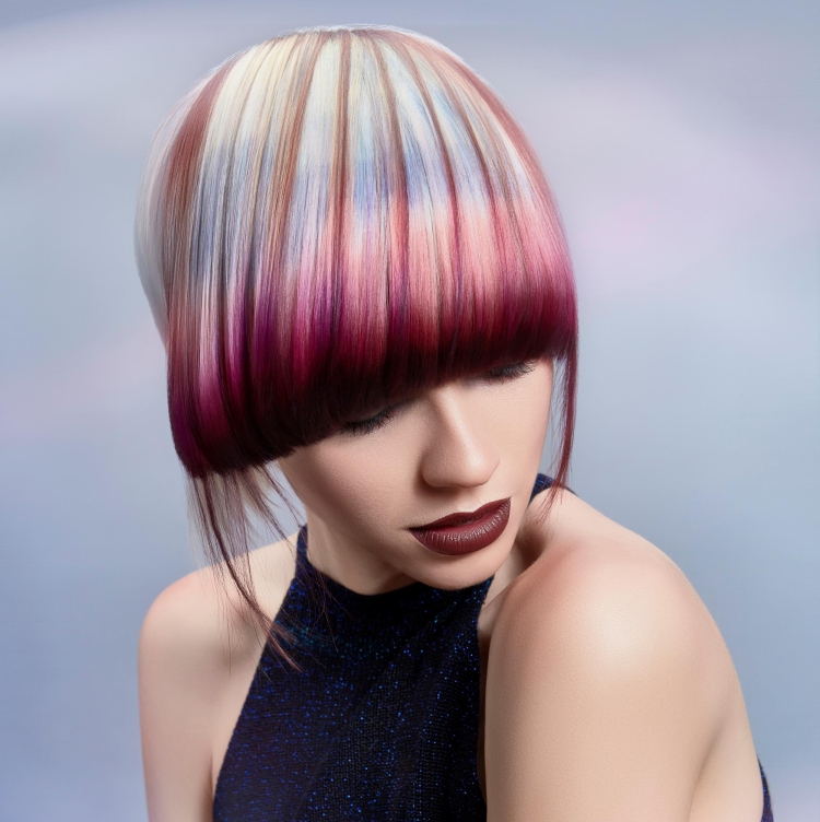 Креативная покраска волос