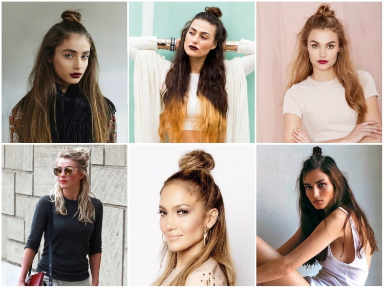 Прическа на длинные волосы прибрать