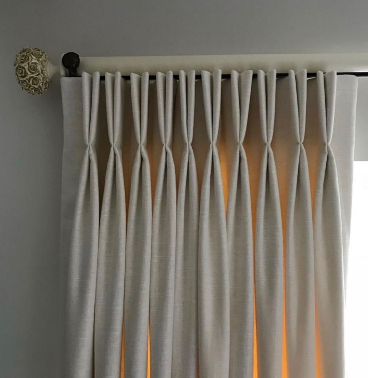 Встречная складка на шторах