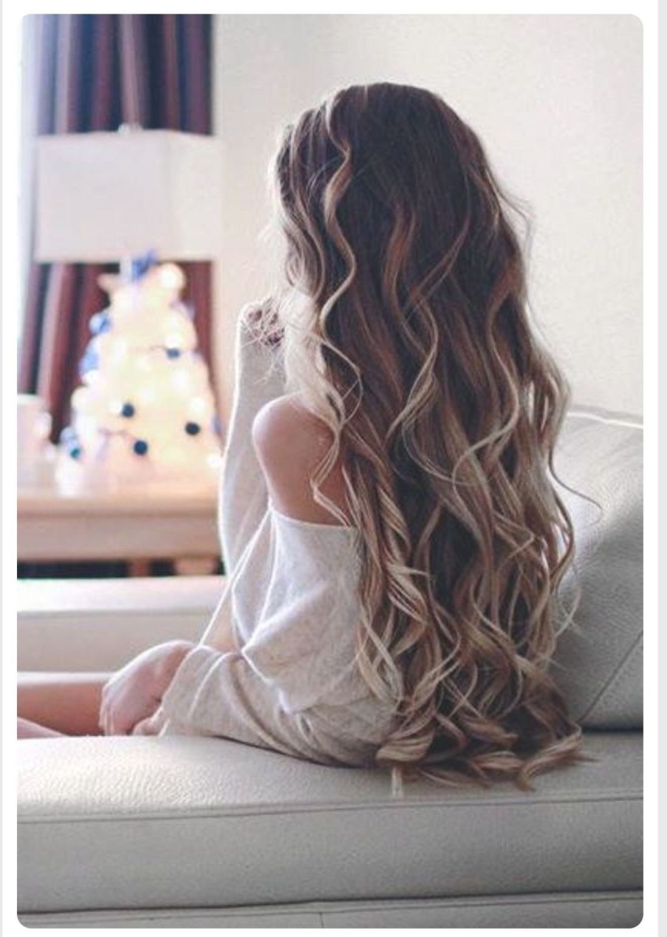 Красивые ухоженные волосы русые