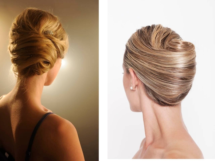 Причёска Ракушка на средние волосы