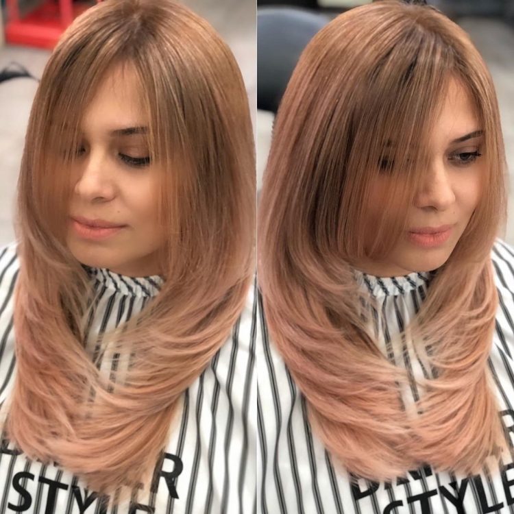 Стрижка водопад