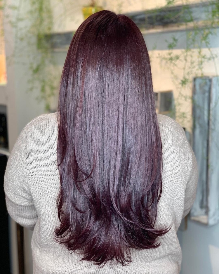 Стрижка лесенка Лисий хвост