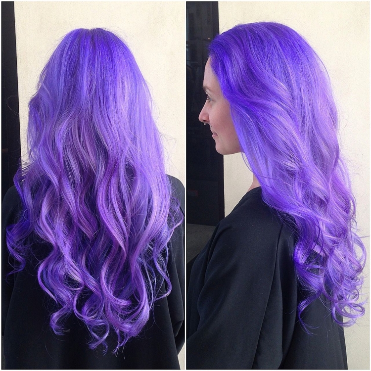 Фиолетовый пигмент для волос