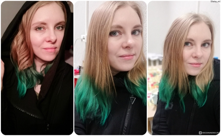 Бирюзовый прямой пигмент без осветления