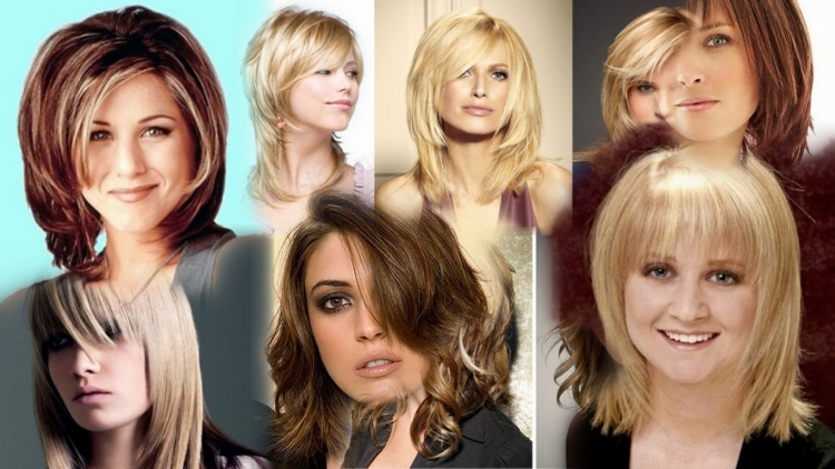 Стрижка полудлинный Каскад