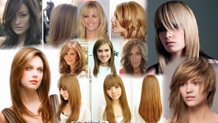 Стрижка двухуровневый Каскад