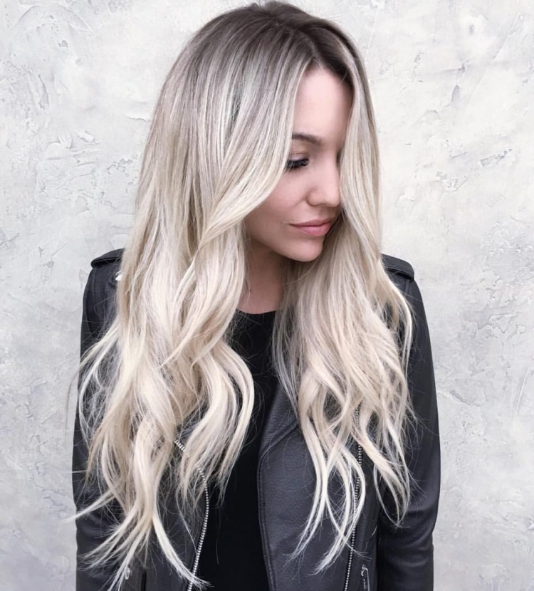 Мелирование цветныхволос