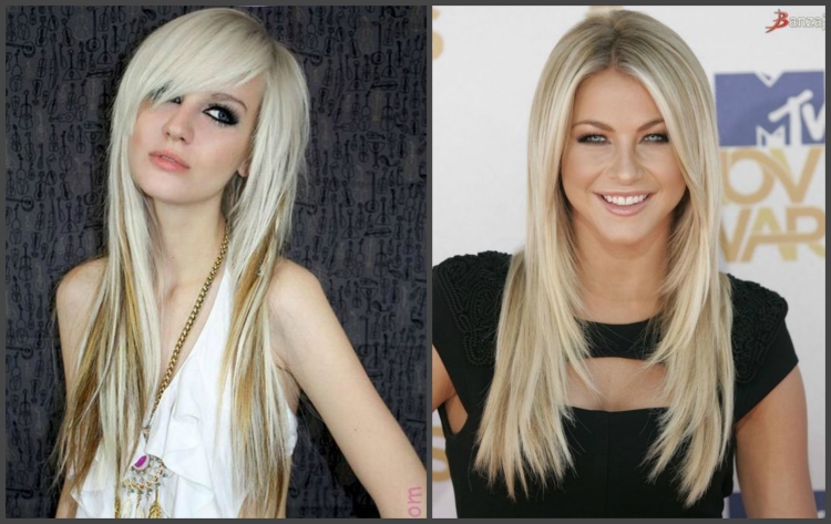 Стрижка лесенка на длинные волосы