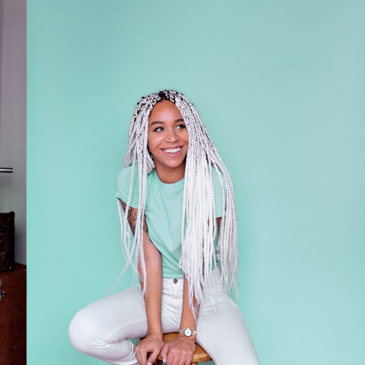 Дженна МАКДУГАЛЛ афрокосы