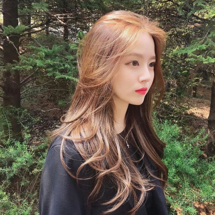 Кореянки с русыми волосами