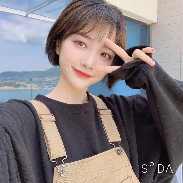 Кореянки с короткой стрижкой