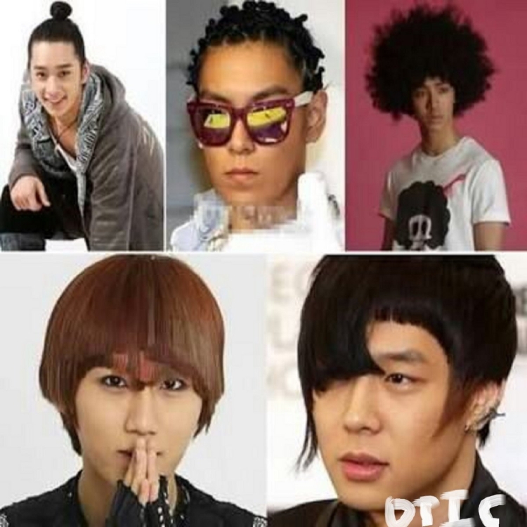 Прически к поп айдолов мужские