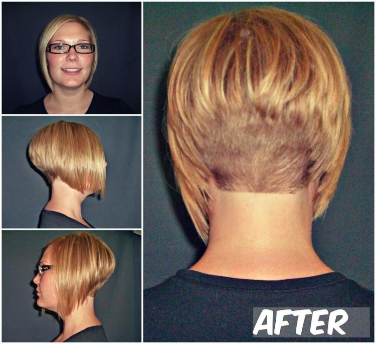 Короткие стрижки каре спереди и сзади