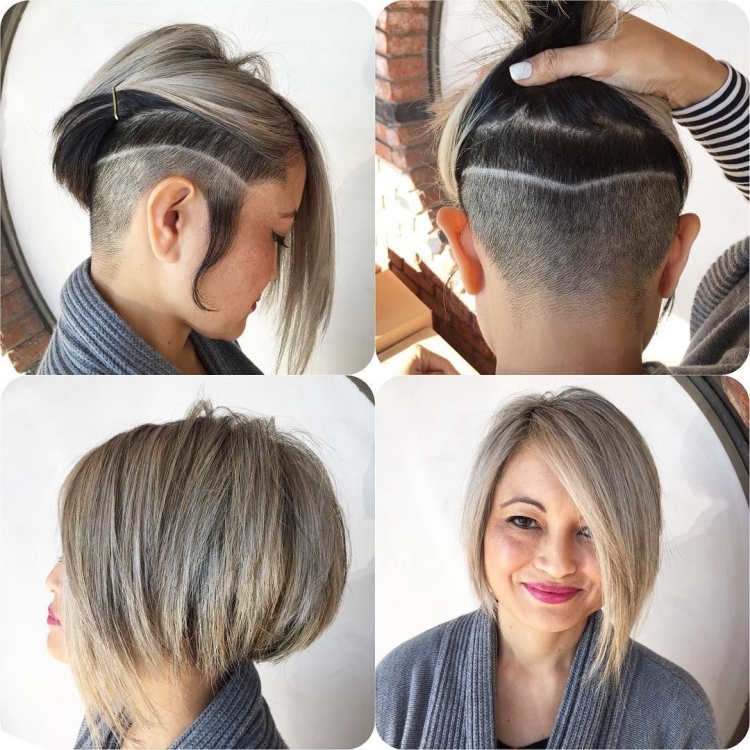 Андеркат Боб женская стрижка