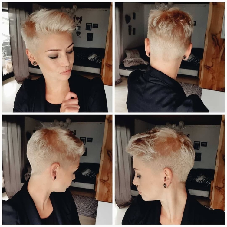 Стрижка женская Пикси на короткие и андеркат женская стрижка