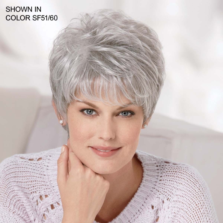 Стрижка шапочка на Седые волосы