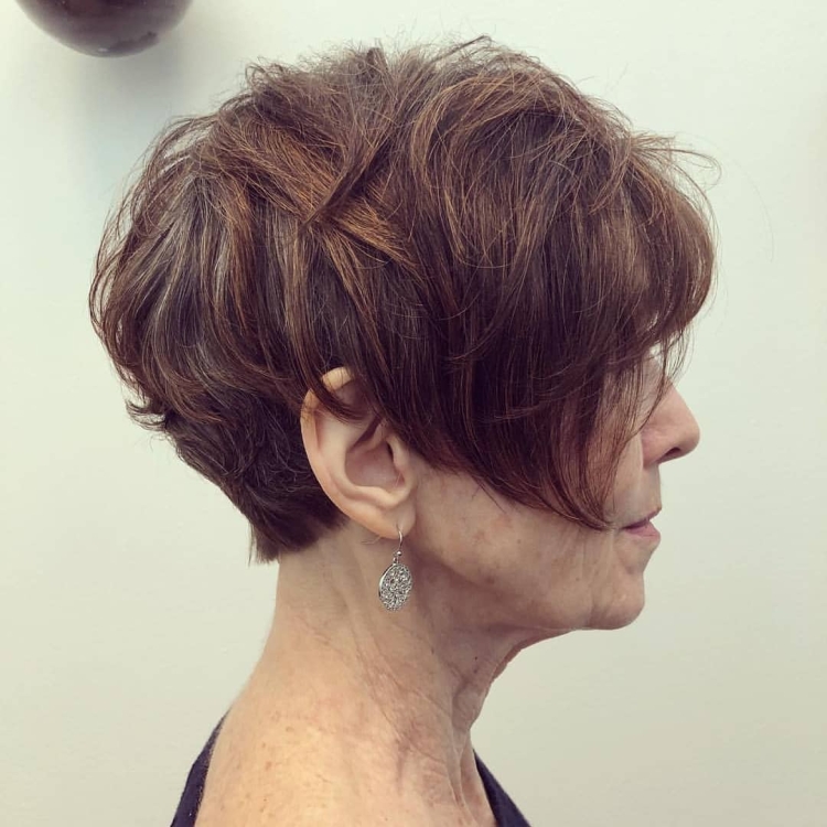 Стрижки Пикси для женщин после 50