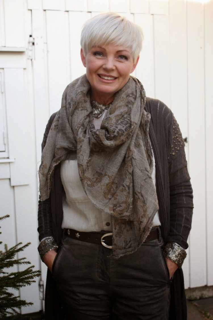 Креативные стрижки для пожилых