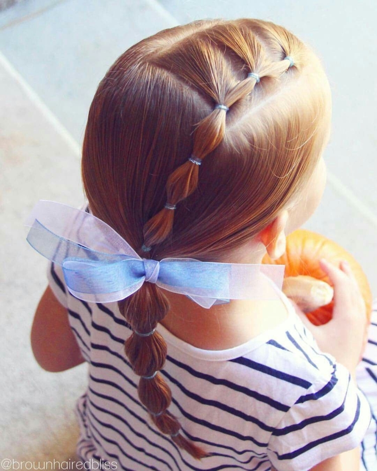 Причёски для девочек в садик