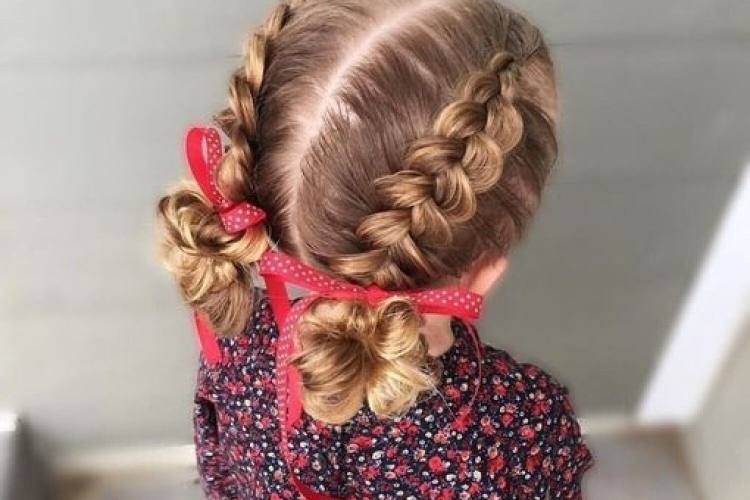 Модные косички для девочек