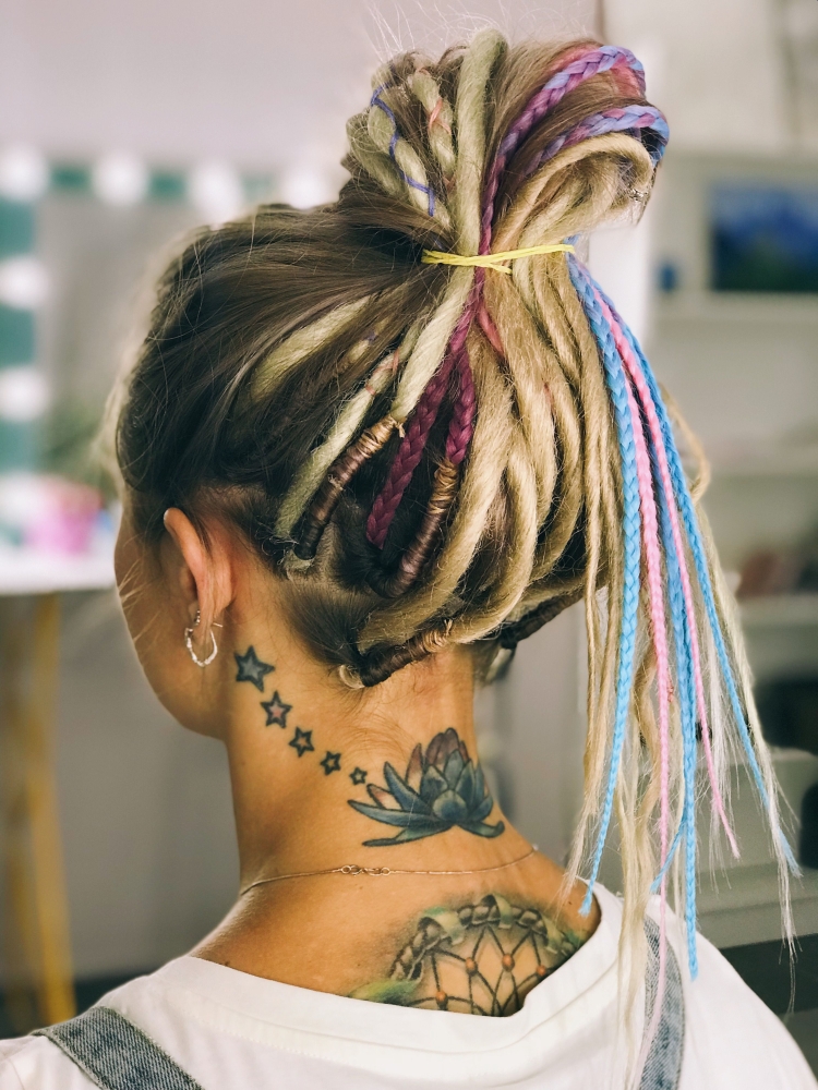 Афрозатылок де косы