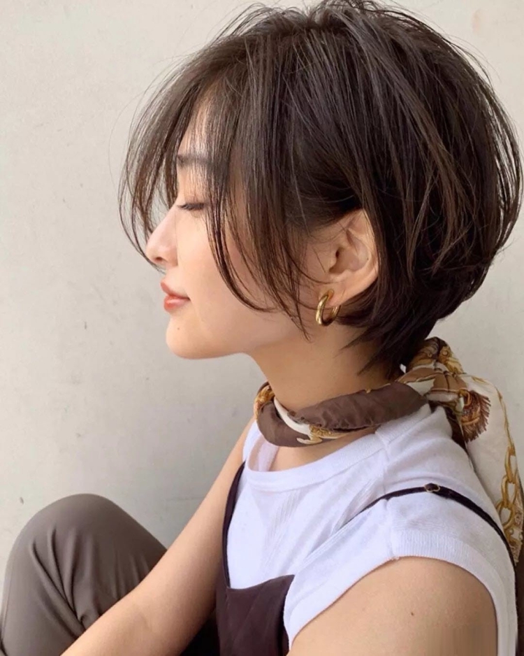 Пикси-Боб стрижка Корея